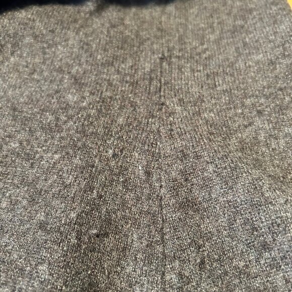 Womens Robert Rodriguez Charcoal Gray 100% Cashmere Tunic Sweater S - Picture 10 of 13